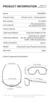 Gafas De Ciclismo ROCKBROS Polarizadas UV400 Para Hombres Y Mujeres Gafas De Sol Para Montar Bicicleta En Carretera Y Montaña Protección Exterior - details 3