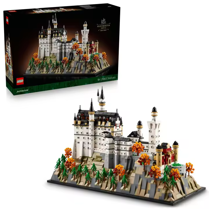 [PREVENTA] LEGO 21063 Architecture Castillo de Neuschwanstein - Maqueta DIY de Monumento - 1