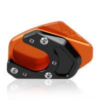 Accesorios De Motocicleta Para Duke 125 200 390 690 DUKE125 DUKE200 DUKE390 Soporte De Placa Para Estandarte Lateral Extensión Pie De Prensa CNC De Aleación De Aluminio - details 5