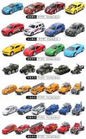 Juego De 4 Piezas Coches Pequeños De Aleación Para Niños Coches Miniatura Estilo Policia Escuela Taxi Durable Regalos Para Niños - details 4