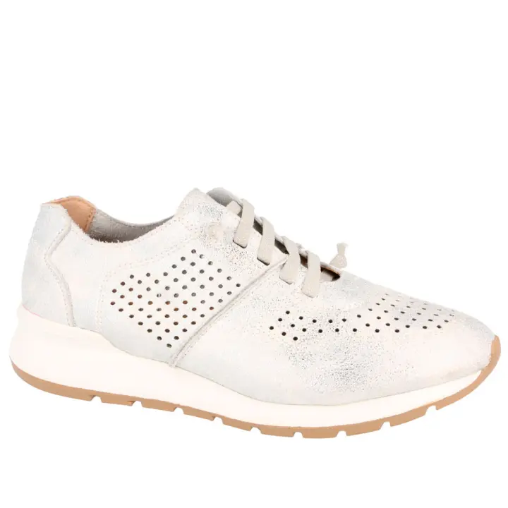 Zapatos Deportivos Casuales de Mujer Flexpies 320 Plata - Marca Flexpies - Envío Gratis - 1