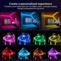 Tiras De Luces LED RGB USB 5050 Lámpara Flexible Para Decoración De Habitaciones Luz Trasera Para TV Cinta De Diodos Emitentes De Luz - details 1
