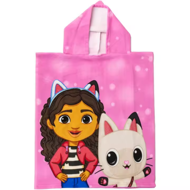 Poncho de Microfibra Gabbys Dollhouse Ameowzing Friends 77842 - 1