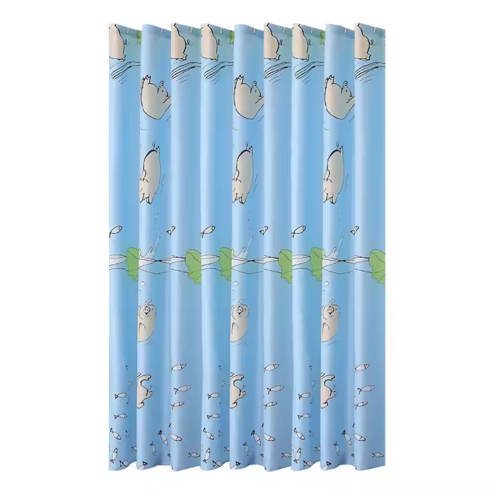 Cortina de baño impermeable + Ganchos para Colgar #1 - 1