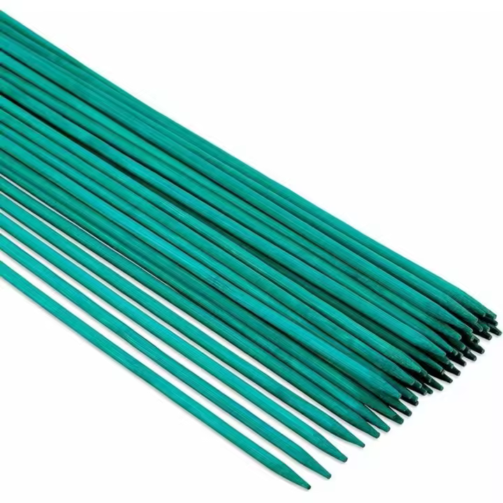 Lote de 50 Estacas Verdes de 38 cm para Plantas para el Jardín - 1