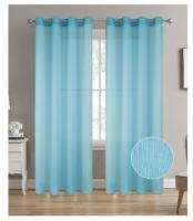 Cortina visillo doris 140x260cm.Decorar para el hogar, sala de estar y dormitorio, estilo americano, 100% poliester.1 panel.Ref：62939 - details 12