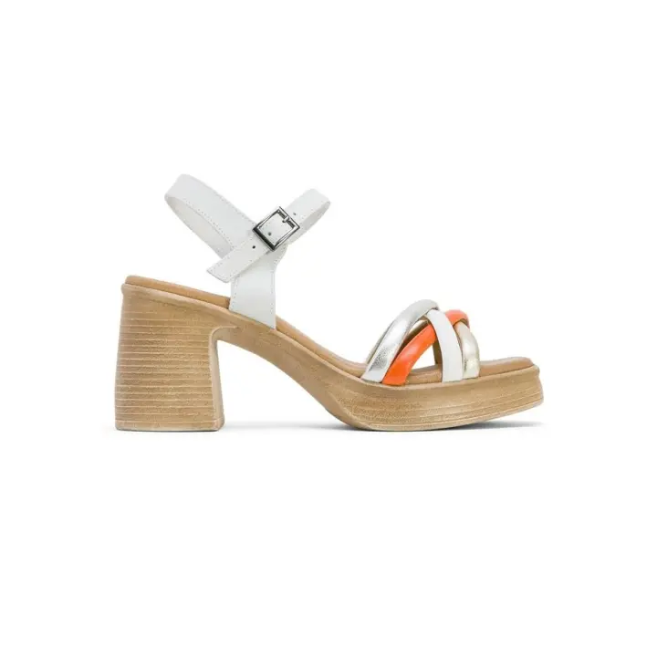 Sandalias de tacón PORRONET 3050 Mujer Blanco - 1