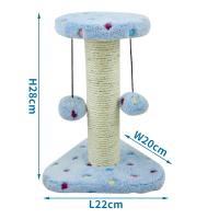 LILI HOME Rascador para Gatitos - Desde Pequeño hasta Grande disponibles en una variedad de modelos y tamaños. Diseñados para satisfacer las necesidades naturales de rascado y juego de los gatos, estos rascadores son tanto funcionales como divertidos. - details 7