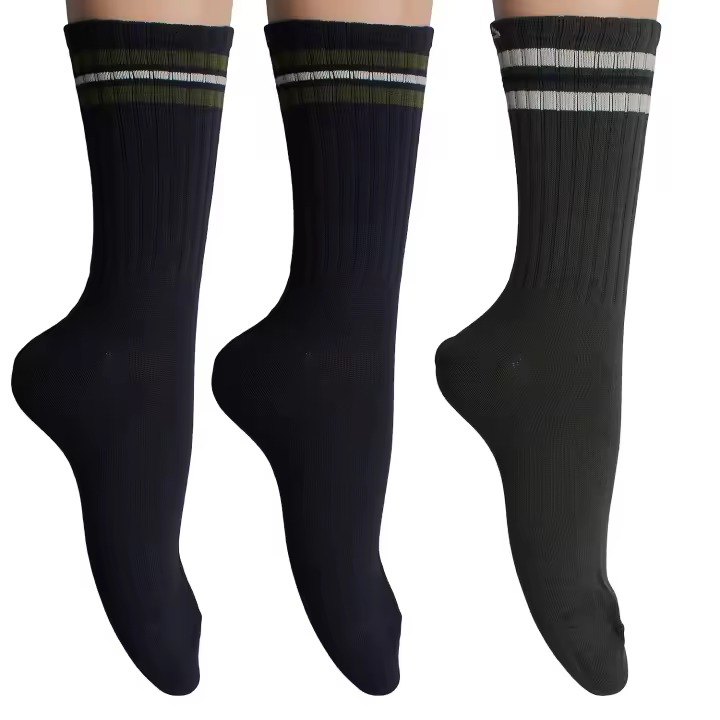 Fila-Pack 3 Calcetines Hombre Mujer Largos de Algodón F5604 - 1