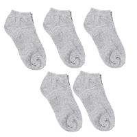 Baci & Abbracci-Pack 5 Calcetines Tobilleros de Algodón BACSA001 para Mujer