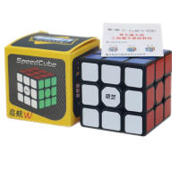 Cubo Mágico Qiyi Con Pegatinas Negras Juguete Educativo Para Niños Y Niñas De 3 a 12 Años Puzzle De 2x2 3x3 4x4 5x5 6x6 - details 3