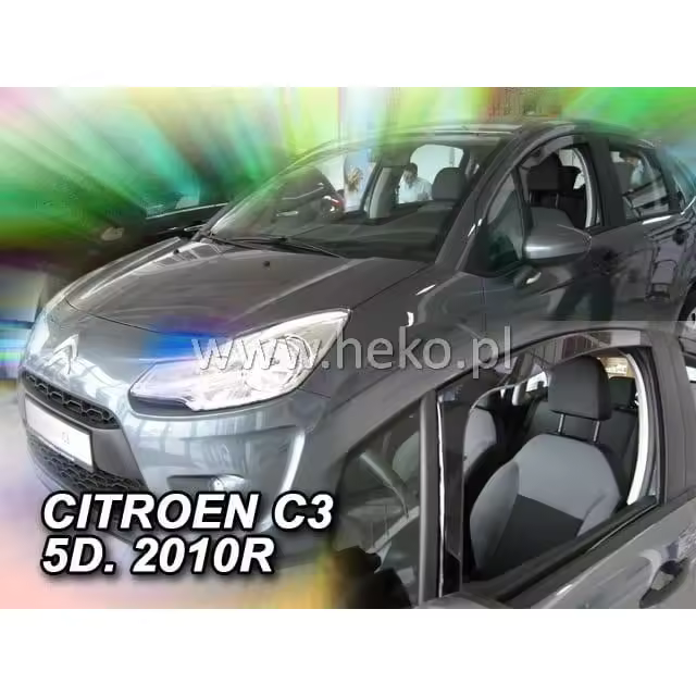 CARENADOS CITROEN C3 II 5D 2009_2017 (SÓLO DEFLECTORES FRONTALES) - 1