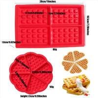 Molde De Galletas De Silicona Alimentaria No Adhiere Set De Molde De Hornear Para Cocina Molde De Galletas Para Horno - details 0