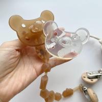 Pequeño Oso Lindo De Silicona Para Bebés 2025 Mordedor Suave Imitación De Amamantar Pacificador Para Niños Mayor De 3 Meses - details 2