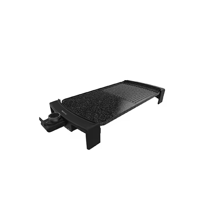 Cecotec Plancha de Asar Eléctrica Tasty&Grill 3000 RockWater MixGrill. 2600 W, Antiadherente - 1