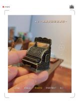 Miniatura De Cajero Automático Vintage Para Decoración De Casa De Muñecas Accesorio De Metal Modelo De Caja De Dinero - details 2