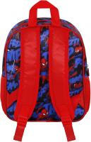 Mochila 3D Pequeña Mighty Spiderman Marvel Color Azul y Rojo. Tamaño 31x26x11cm. KARACTERMANIA - details 1