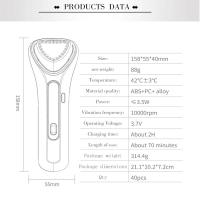 Máquina De Tratamiento Facial Galvanico Antiarrugas Acné Rejuvenecimiento Piel EP RF EMS LED Belleza Equipamiento USB Cargador Plástico - details 6