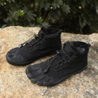 Botas De Invierno Para Hombres Y Mujeres Zapatos Casuales De Nieve Botas De Pies Calientes Para Exteriores Trabajo Zapatillas De Neopreno Cremallera Ajuste Tamaño 36-47 - details 4