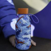 Botella térmica Quokka Kids, Solid Dinosaur 330ml, mantiene frío y calor, para todo tipo de bebidas, niños infantil, acero inoxidable - details 7