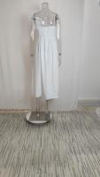 Vestido Maxi Sin Mangas Para Mujer Verano 2024 Estilo Casual Con Tirantes A-Line Bajo El Hombro Vestido Grande Para Fiesta De Vacaciones - details 8