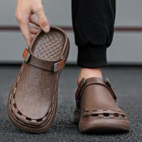 Sandalias Masculinas De Color Sólido EVA Para La Playa Y Viajes Ligeros Y De Secado Rápido Zapatos Casuales Para Hombres - details 6