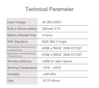 Sistema De Alarma Inteligente Para El Hogar WIFI Con Sensor De Puerta Y Movimiento Control Por Tuya Compatible Con Alexa Google - details 16