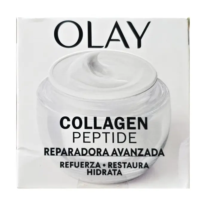 OLAY Regenerist Collagen Peptide 24 crema hidratante de día sin perfume tarro 50 ml - 1