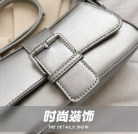 Bolso Bandolera De Cuero Sólido Para Mujer Estilo Lujo Diseñador Bolso De Hombro Underarm Moda 2024 Bolsos Y Monederos Para Dama - details 18