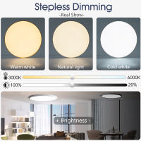 Lámpara De Techo LED Inteligente MANVIV Con Control Remoto/App Luz Dimmerable Decoración Para El Hogar Y Habitaciones Modernas Incluye Bombillas - details 4