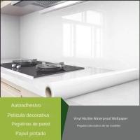 Papel Tapiz Vinilo Antigoteado De Marmol Autoadhesivo Impermeable Para Decoración De Cocina Resistente a La Humedad Y Moho - details 22