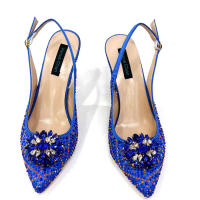 Sandalias De Fiesta Verdes Con Zapatos De Tacón Alto Y Bolso De Venus Chan Estilo INS Punta Redonda Brillante Elegantes Para Mujer - details 33