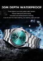 Reloj De Cuarzo Para Hombre PAAZOMU Con Pantalla Luminosa Y Multifuncional Acero Inoxidable Resistente Al Agua Cronógrafo Fecha Estilo Casual - details 6