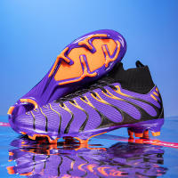 Zapatos De Fútbol Messi De Calidad Antideslizantes Y Resistente Al Desgaste Para Entrenamiento Y Juego En Pista De Futsal Talla 39-44 Color Morado - details 3