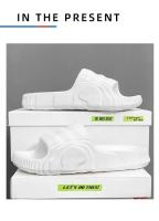 Sandalias De Lujo Para Hombre Zapatos De Verano Blancas Planas Confortables Para El Exterior EVA Suave Talla Verdadera - details 14