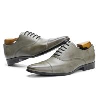 Zapatos Formales De Oxford Para Hombres Cómodos Y Moda Zapatos Sociales De Cuero Sintético Antideslizantes Talla Verdadera - details 3