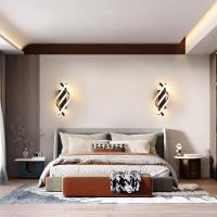 Luz de pared interior, lámpara de pared Modern LED 18W curvada IP20, apliques 3000K Luz Blanca Cálida, 1620 lúmenes Negro IP20, para dormitorio, Sala de estar [Clase Energética A ++] - details 3