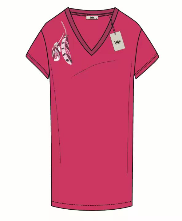 Vestido 142059 Rosa de Lois - 1