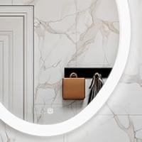 Marctani Espejo Baño Irregular con Luz LED Regulable en 3 Colores - Espejo de Pared ANTIVAHO con Ajuste de Brillo con Memoria e Interruptor Táctil - Espejos Inteligente - details 6