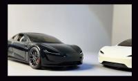 Modelo De Coche Tesla Roadster Deportivo a Escala 1:24 En Aleación Metal Juguetes Para Niños Decoración Colectiva Para Hogar Regalo Para Niños Mayores De 14 Años - details 14