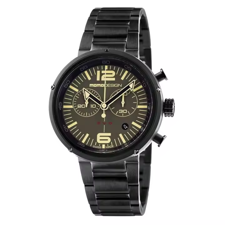Reloj Hombre Cronógrafo MOMO DESIGN MD1012BR-30 de Acero with Marron Fund - 1