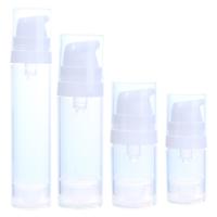 Botella De Loción De Vaciado Aéreo Plástico Transparente Para Cosméticos Viaje 5/10/15/25ml Contenedor De Toallitas Con Bombín - details 0