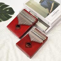 Piano De Uso De Uña Kalimba De Madera De Mahogany De Alta Calidad Portátil Para Niños Con Accesorios Regalo De Navidad 17/21 Teclas - details 5