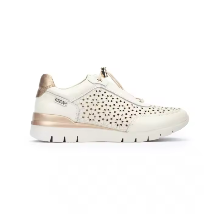 PIKOLINOS W4R-6584C909 Sneakers mujer 34437 25V CASUAL SPORT CALADO NATA - 1
