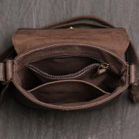 Bolso cruzado de piel auténtica para hombre, bandolera de hombro de piel de vaca de 7,9 pulgadas para iPad - details 6