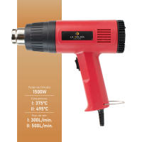 The Secret Home Pistola de Aire Caliente de 1500 W - 4 Boquillas - Alta Temperatura - details 4