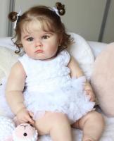 Muñeca Realista BZDOLL De 60cm De Silicona Suave Con Piel Pintada 3D Y Venas Mano Hecho Muñeca De Niña Para Regalo De Cumpleaños - details 3