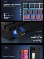 MCHOSE G75Pro Teclado Mecánico De Esports Tri-modos Con Retroiluminación RGB Interfaz Bluetooth Y USB Switches Hot-swappable - details 13