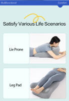 Almohada Multifuncional Para Dormir En La Cama Almohada De Posición Prone Almohada De Espuma De Memoria Poliéster 100% - details 14