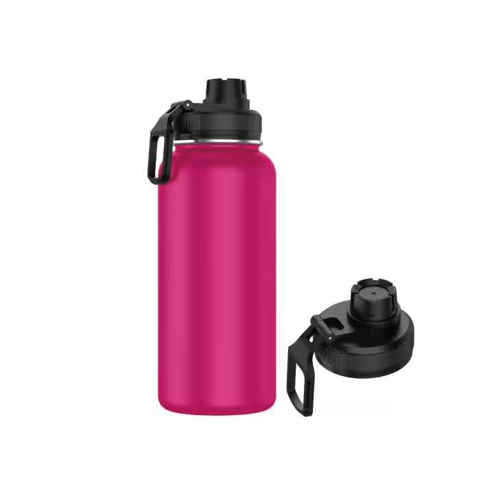 Botella de Acero Inoxidable 1 Litro Deportiva (10 Colores) - Botella de Agua Térmica Reutilizable  Sin BPA  Mantiene 24H Frio / 12H Calor  Termo y Hermética - Doble Pared a Prueba de Fugas.Botellas. (YD550 YD1000 999 1199) - 1